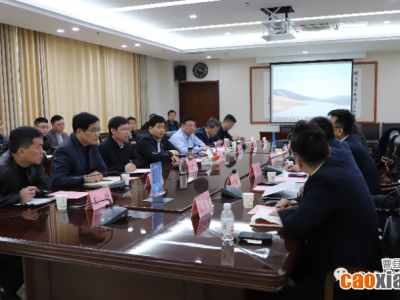 3月9日，阿里巴巴战略发展部考察团来曹县考察调研