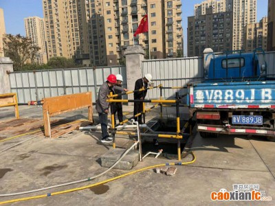 曹县建筑工程服务中心开展建筑工地施工降水专项检查行动